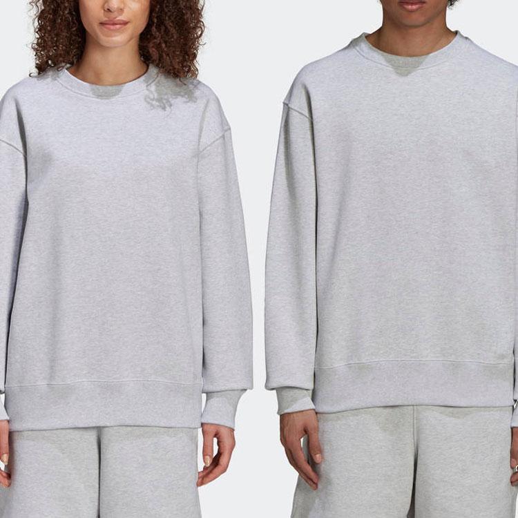 Adidas X Pharrell Williams Basics Crew Серые мужские топы H58316