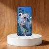 A-Аниме S-Судзумэ Чехол для телефона Samsung S25, S24, S21, S22, S23, S30, Ultra, S20, Plus, Fe, Note, 10, 9, 5G Черный чехол