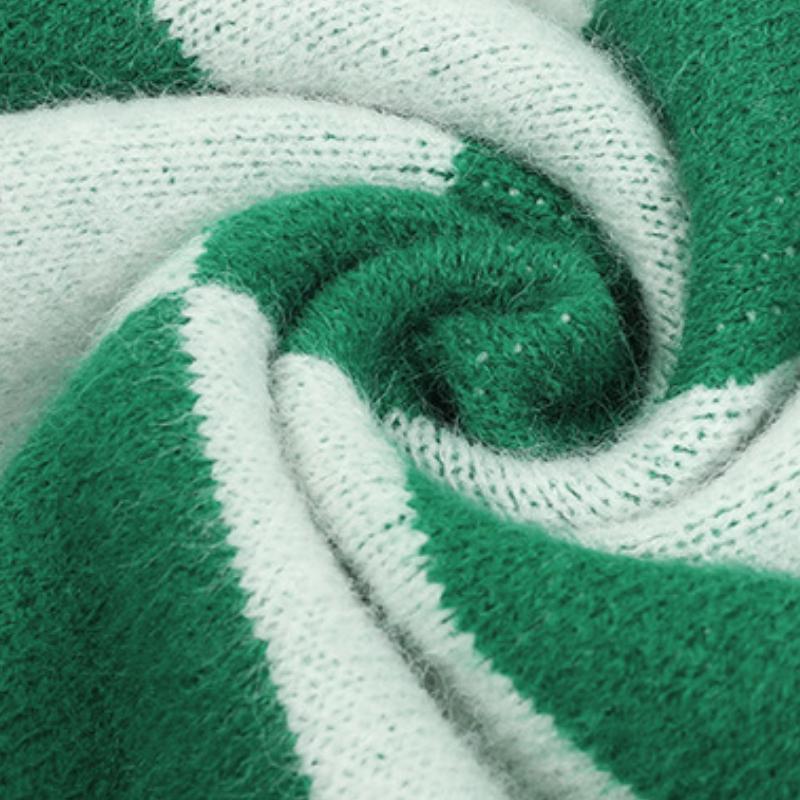 Женские осенние новые клетчатые свитера с круглым вырезом и длинными рукавами, вязаные пуловеры, женские джемперы, топы