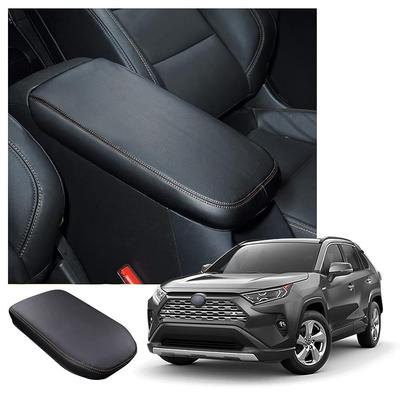 Coleya Чехол на подлокотник и крышку консоли для Toyota RAV4 50-й серии (текущая модель), дизайн из волокна, приятный на ощупь, пятно