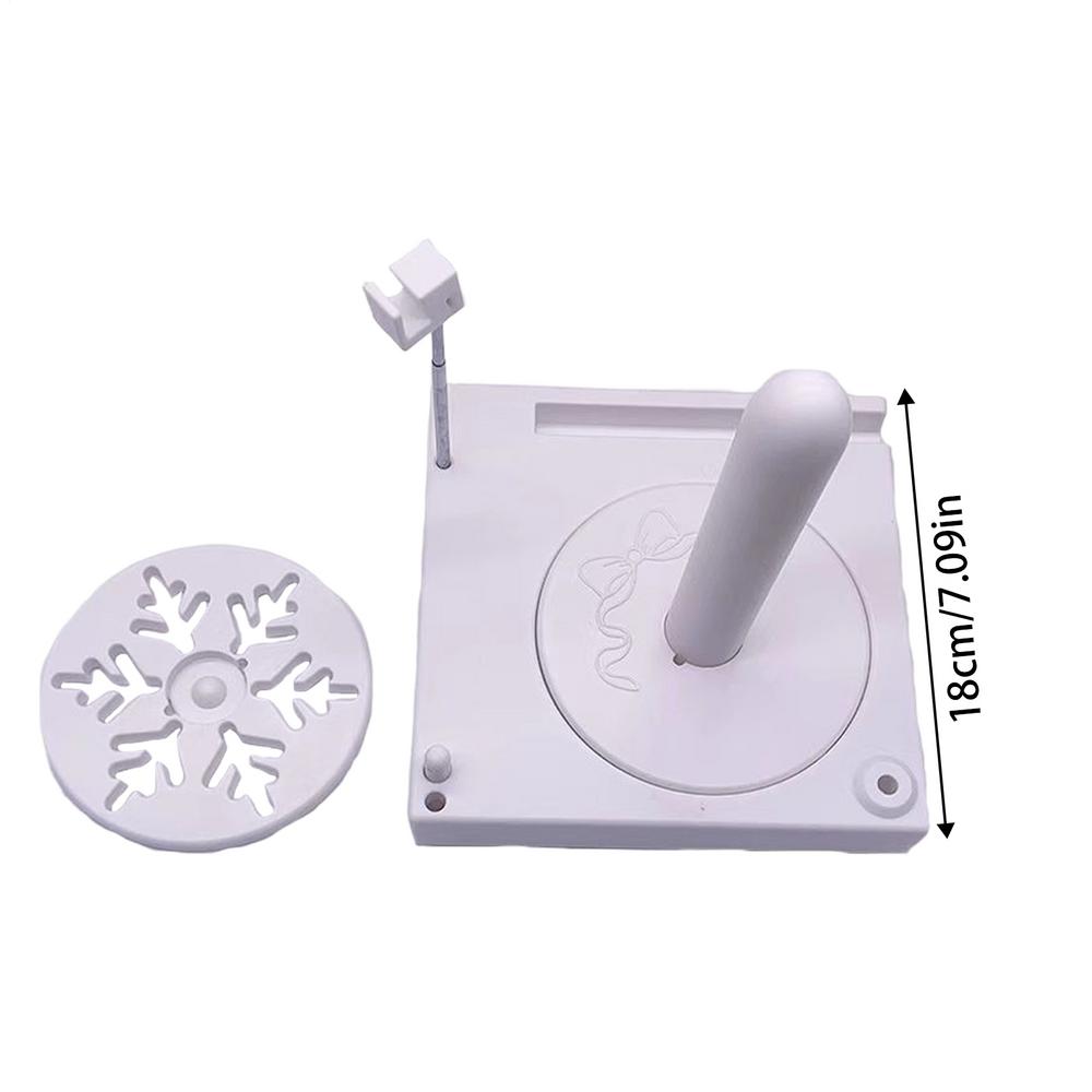 Многофункциональная коробка для катушек пряжи, держатель для пряжи для вязания крючком, держатель для шпулек пряжи с ящиком для хранения аксессуаров, принадлежности для вязания