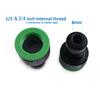 New Female BSP Water Hose Connector 3/4 Inch 8MM Garden Hose Adaptor Quick Connect 1/2 Inch Misting System Fitting Water Fitting