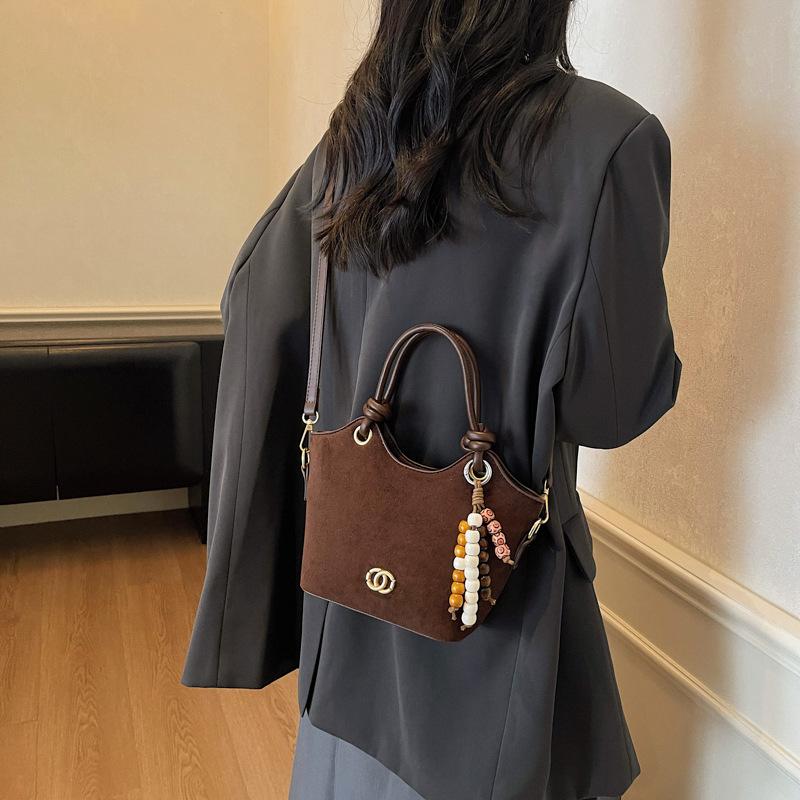 Премиальный ретро маленькая сумка женская 2025 новая мода универсальная сумка-мессенджер изысканная супер огонь сумочка сумка-ведро