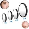 3X 5X 10X 15X  High Magnification Blackhead Magnifying Glass Portable Makeup Mirror With Suction Cups Compact Cosmetic Mirror G3H6