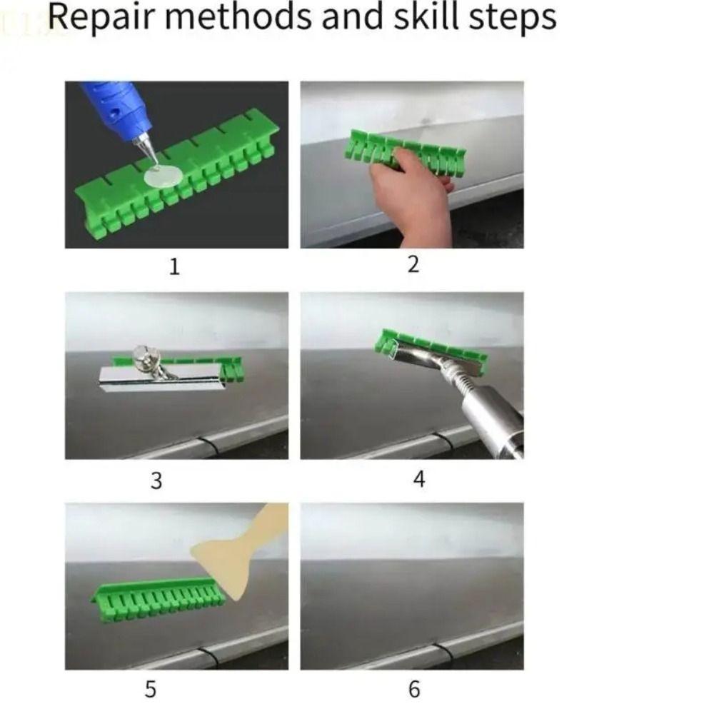 Абс Инструмент для удаления вмятин Пулер Удаление вмятин Ремонт кузова автомобиля Подъемник Компактные вкладки для ремонта вмятин на автомобиле Гаджеты