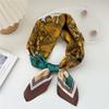 Модный декоративный шарф, повязка для волос, резинка для волос 70, маленький квадратный шарф, шелковый шарф, женский весенне-осенний универсальный маленький шарф, профессиональный шарф