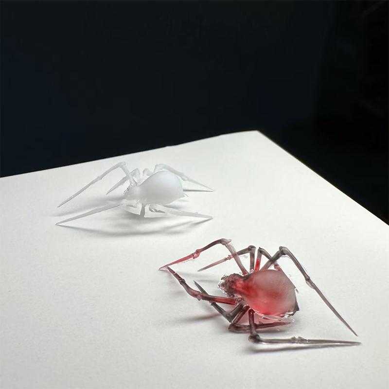 3D Силиконовая форма для ногтей в виде паука-скорпиона, сделай сам, в стиле дарк-панк, мягкие штамповочные пластины, маникюрный арт, инструменты для молдов, украшения, шаблоны