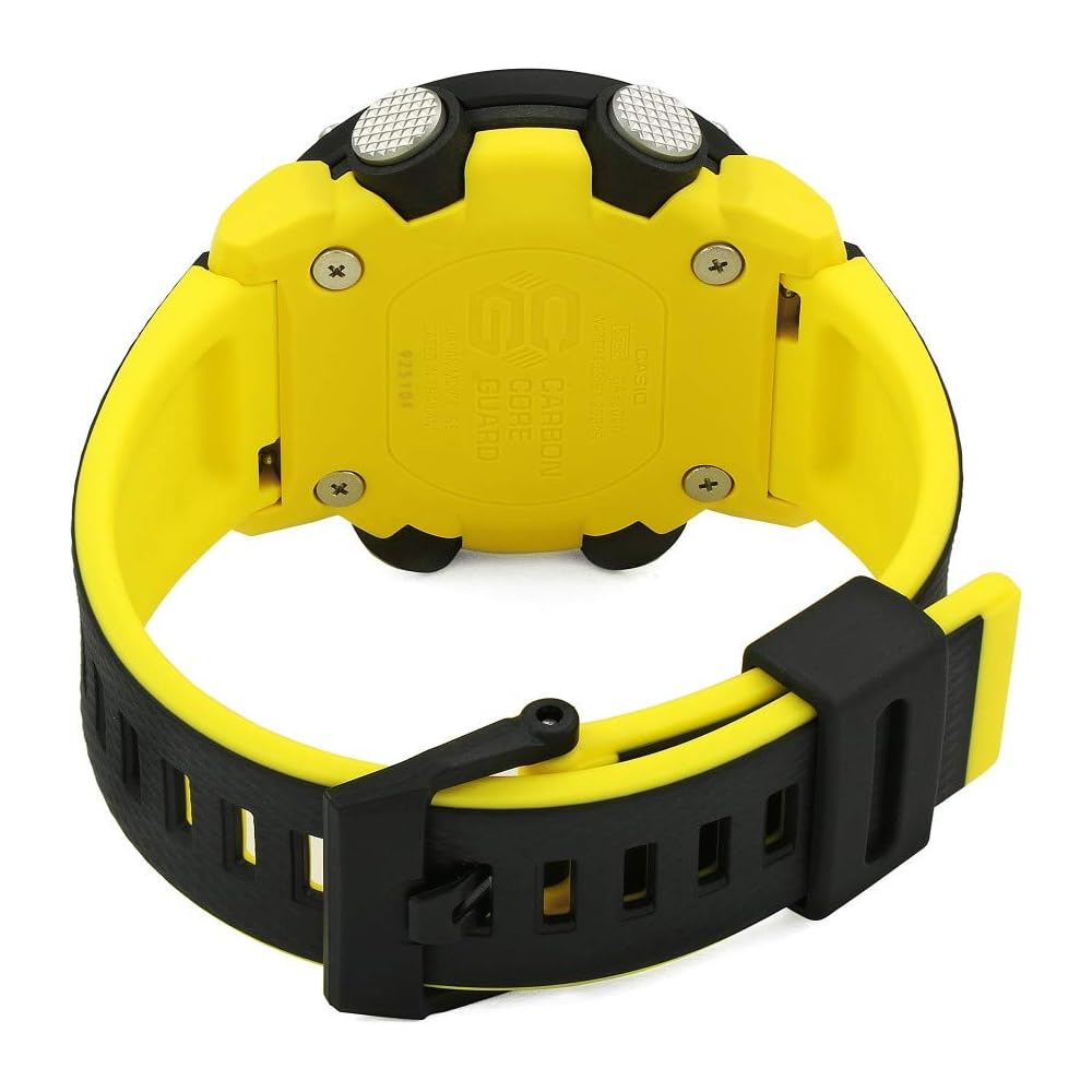 Мужские часы Casio G-Shock GA-2000-1A9 Конструкция Carbon Core Guard Желтые