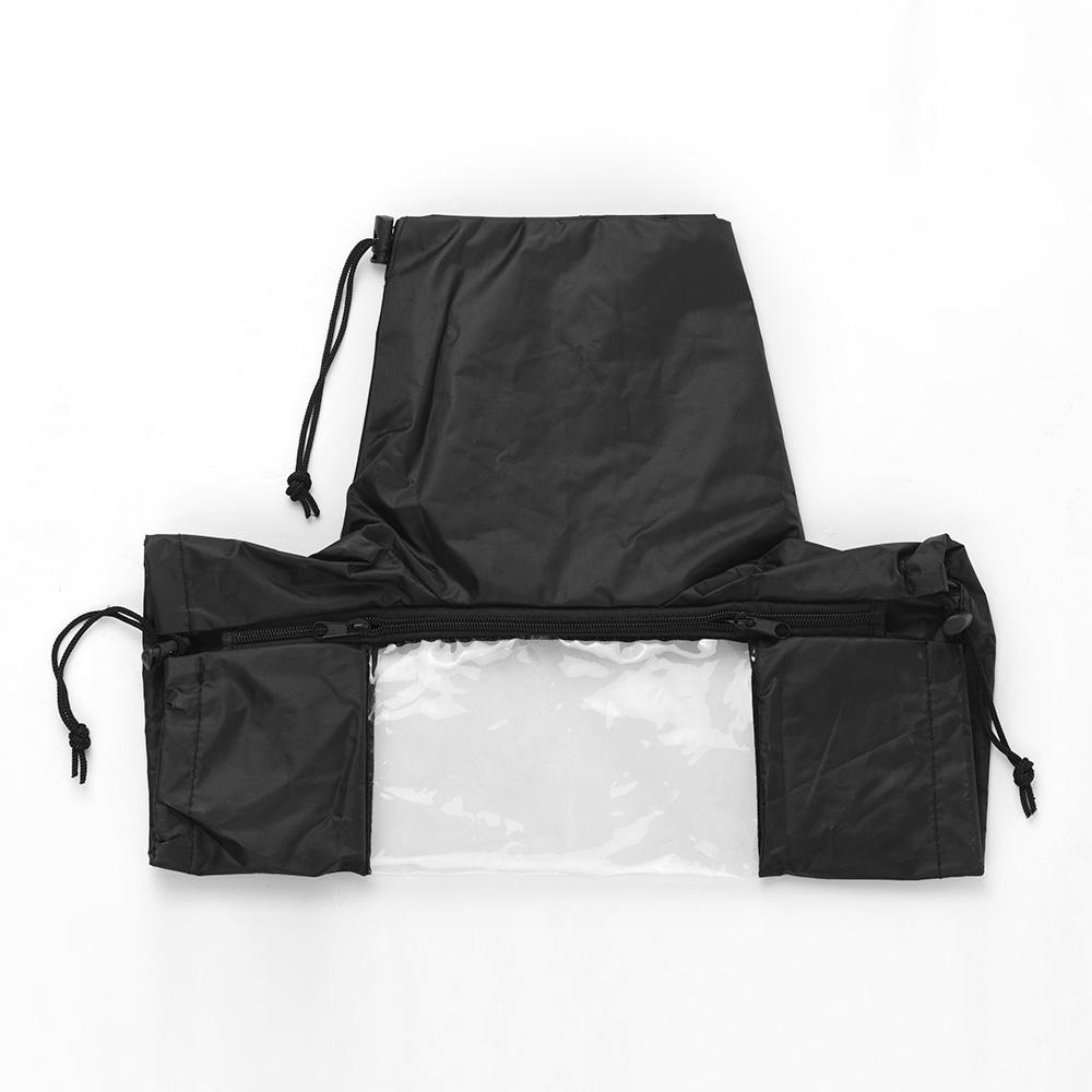 Standard Camera Waterproof Rain Cover Sleeve Protector Raincoat for Canon Nikon Sony DSLR Cameras Black