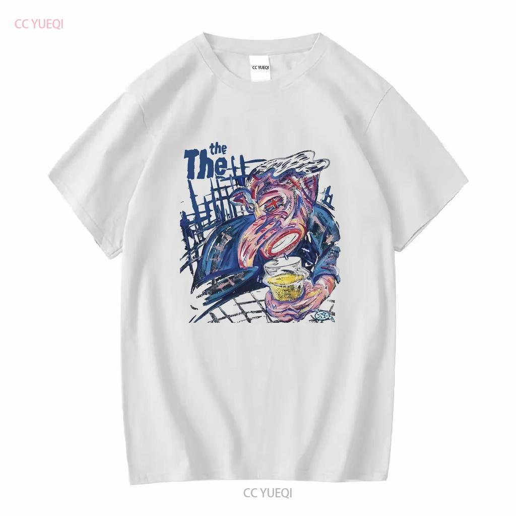 VINTAGE 80s 1986 THE MATT JOHNSON 4AD ROCK PUNK TOUR CONCERT T SHIRT SMITHS long or short sleeves vintage Washed Casual