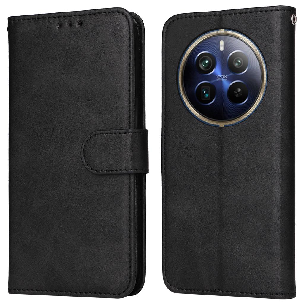 For Realme 13 Pro 5G (Global)/13 Pro+ 5G (Global)/P1 Pro 5G/12 Pro+ 5G/12 Pro 5G Case Wallet PU Leather Folio Flip Phone Cover