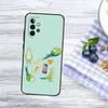 Chubby Cockatiel Parrot Bird Phone Case For Samsung Galaxy A13,A21s,A22,A31,A32,A52,A53,A71,A80,A91 Soft Black Phone Cover