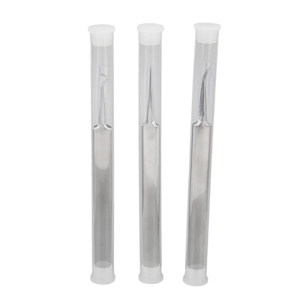 6pcs Blackhead Remover Tool Stainless Steel Pimple Comedones Extractor for Blemish Whitehead Popping