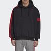 Adidas Originals X 424 R.Y.V. Asymmetrical Stripe Hoodie Men Hoodie Black FS6237