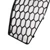 2PCS Bumper Fog Light Lamp Cover Grille Grill Fit A4 S-line S4 2013-2015