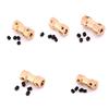 2/3/3.17/4/5Mm Motor Copper Shaft Coupling Coupler Connector Sleeve Adapter
