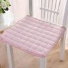 Chair Seat Mat Comfortable Plush Square Seat Pad Non-Slip Sofa Chair Cushion for Home Office Outdoors