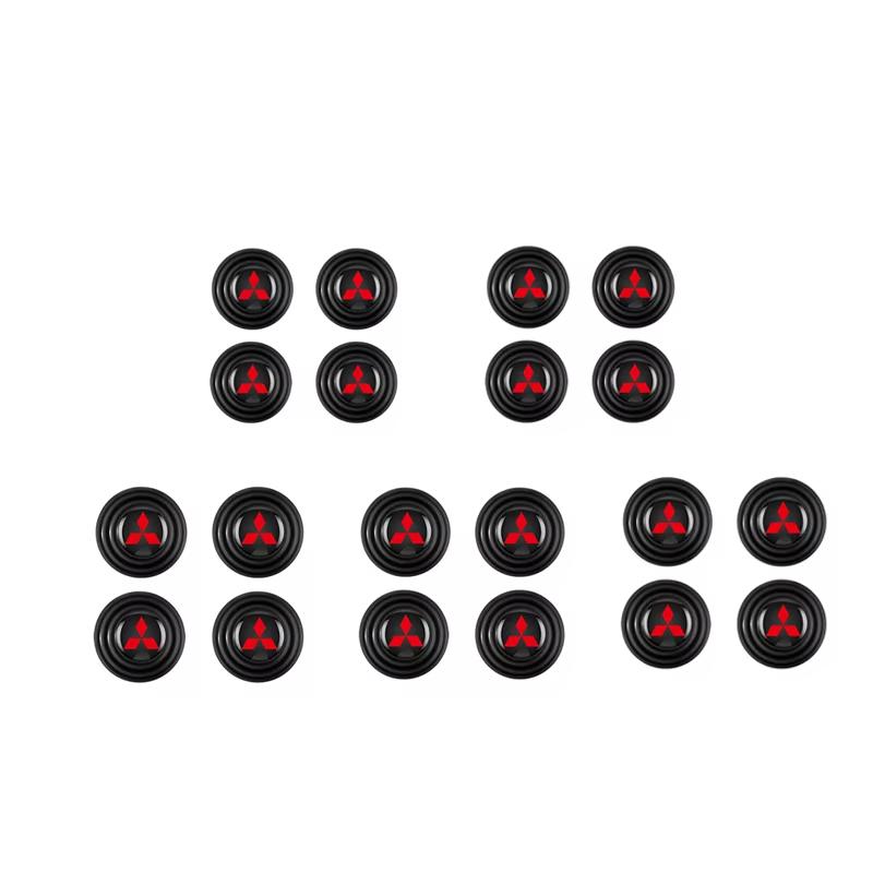 uldf10 Car Door Shockproof Silicone Gasket Buffer Pad For Mitsubishi L200 ASX Pajero Sport Outlander Xpander Eclipse Cross Delica Mirag