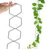 Indoor Outdoor Climbing Plants Chain Trellis Weather Resistant Simple Installation DIY Hexagonal Rings Plant
