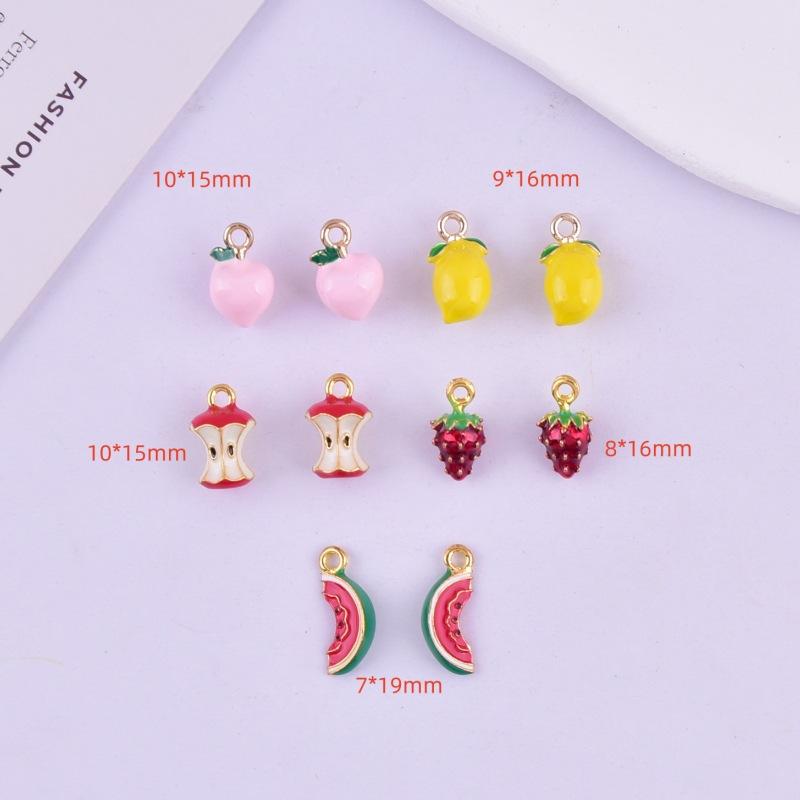 10pcs Fashion Pineapple Charms for Earrings Pendants Necklaces Charms Pendant for Jewelry Making Craft DIY Accessories