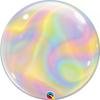 Qualatex Iridescent Swirls Bubble Balloon