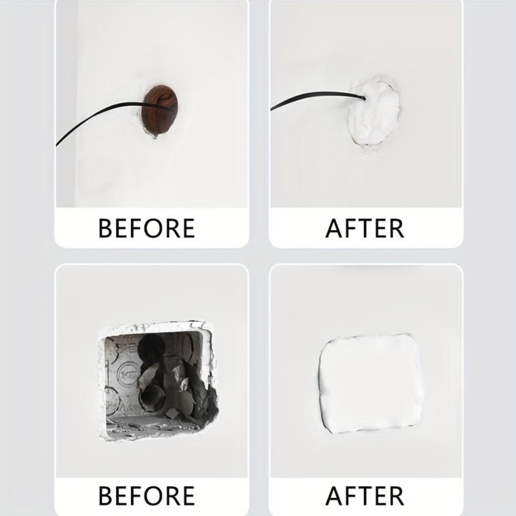 10 шт. высококачественного водонепроницаемого герметика для ремонта отверстий в стенах - глина для ремонта сухих стен для прочного ремонта, заполнитель щелей для самостоятельного ремонта и реконструкции дома