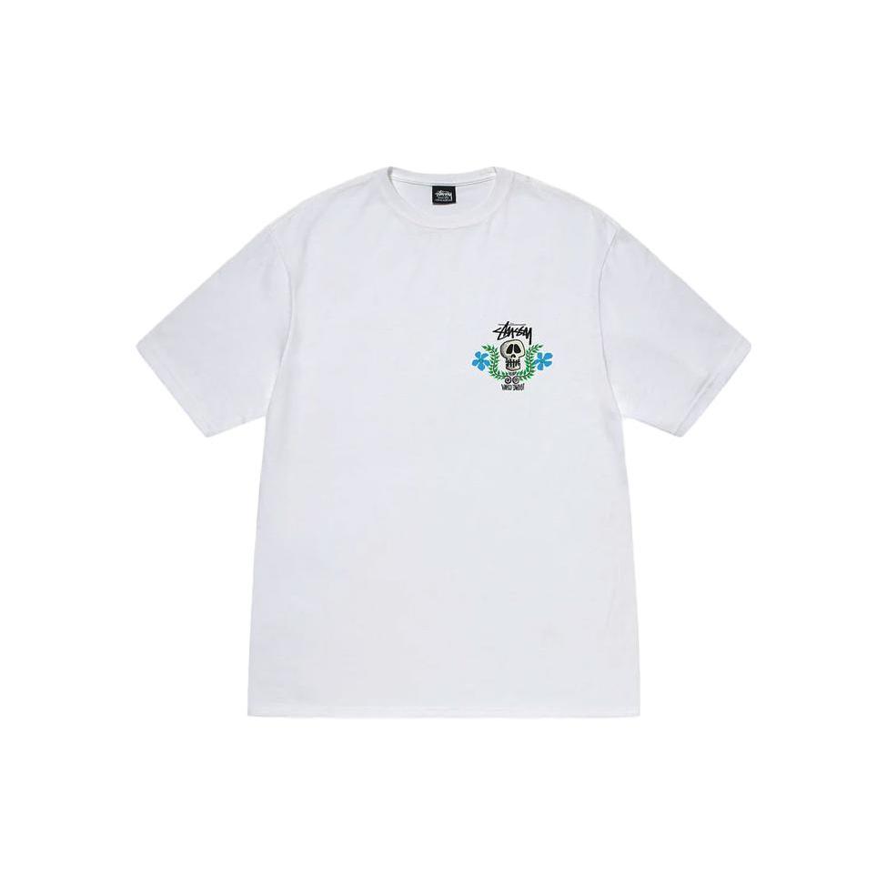 Stussy Футболка с гербом-черепом 1904904
