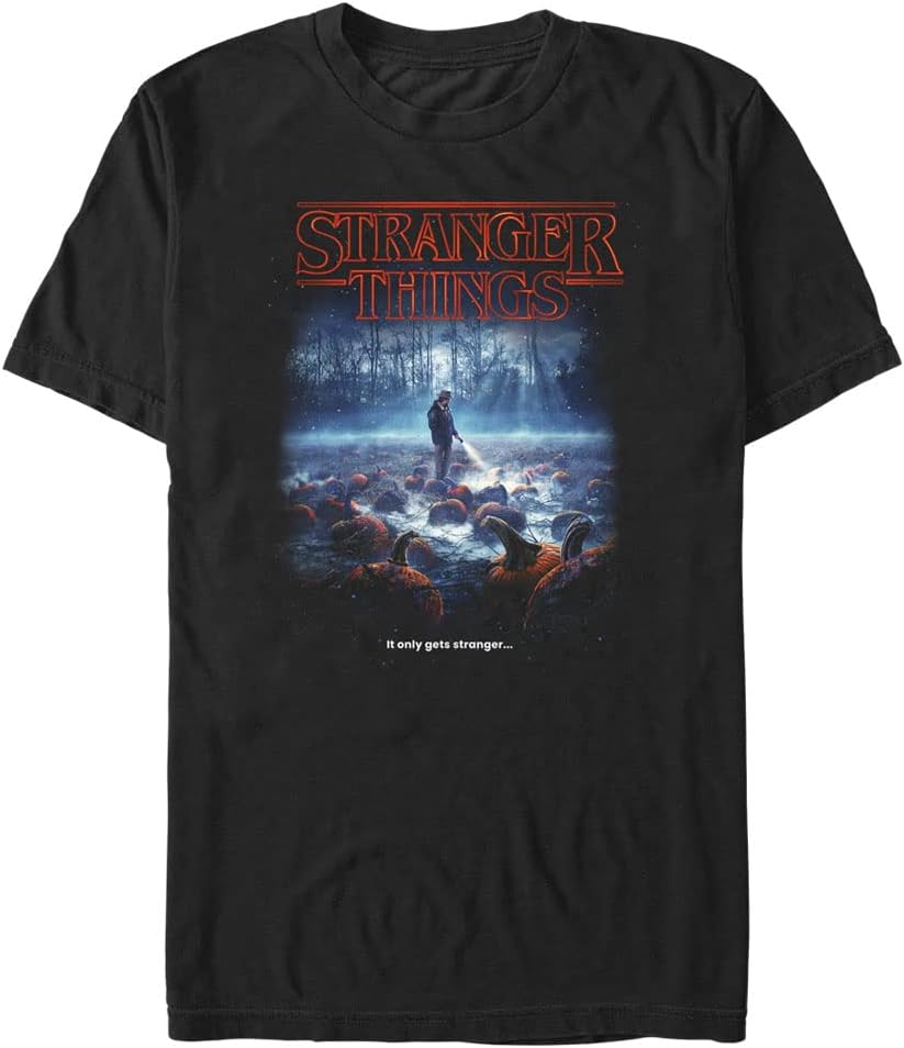 Stranger Things Men's Big Strange Pumpkins T-Shirt