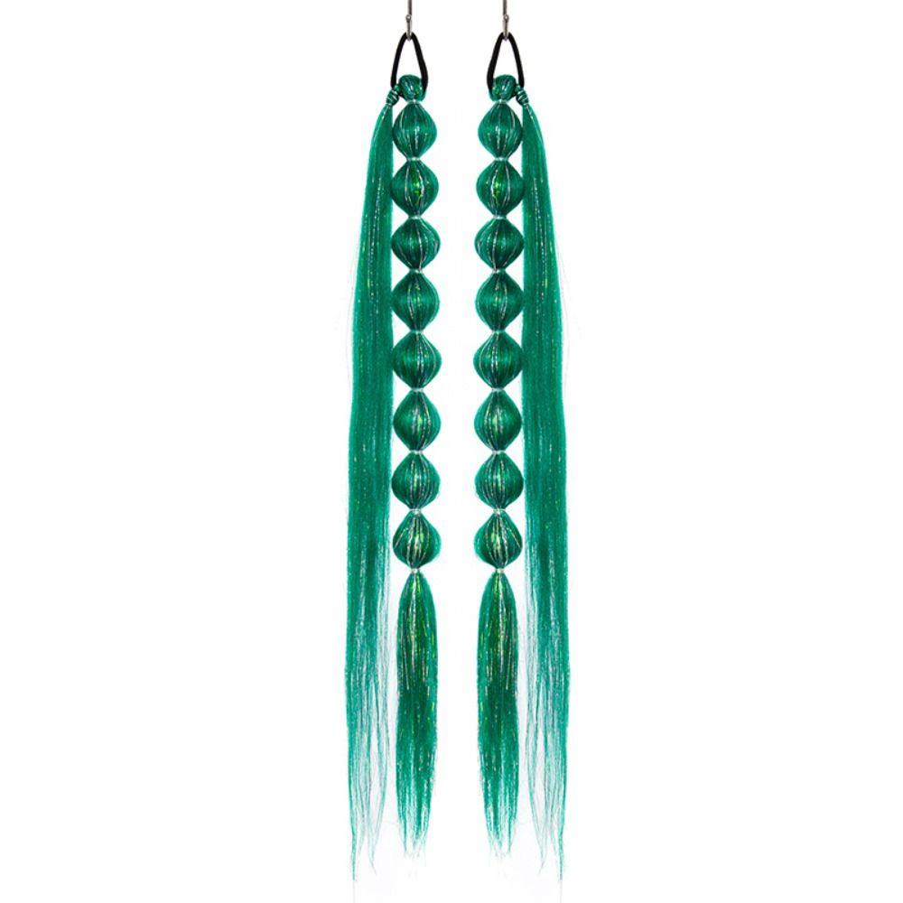 2Pcs Lantern Braid Bubble Jumbo Braid Colorful Bubble Braided Ponytails Twist Braid Bulk Daily