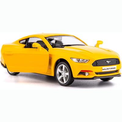 Масштаб 1/36 Mustang GT 2015, модель автомобиля для литья под давлением, игрушечный автомобиль из цинкового сплава для детей, транспортные средства с откатным механизмом, игрушечный автомобиль для малышей, подарок для мальчиков и девочек