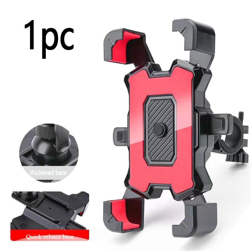 1/1pc 161° Rotatable Electric Bicycle Phone Holder Adjustable Bike Non-slip Cycling Bracke Universal Motorcycle MTB Phone Stand