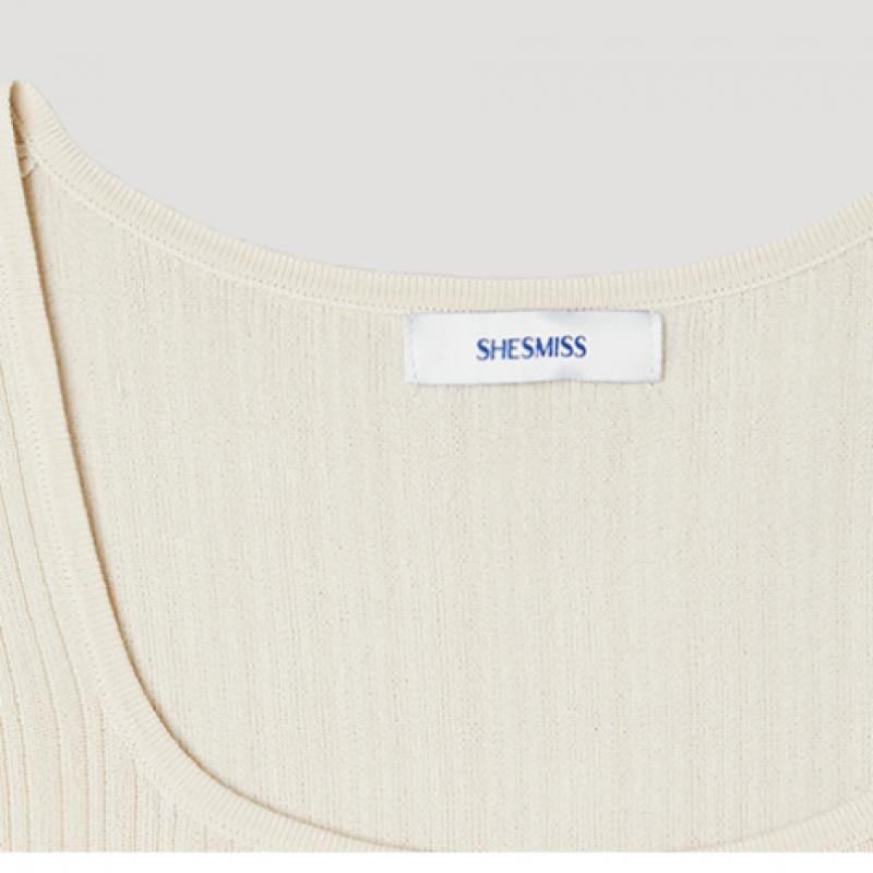 [She S miSS] Трикотажное платье без рукавов с квадратным вырезом SSkpop22580 фунтов