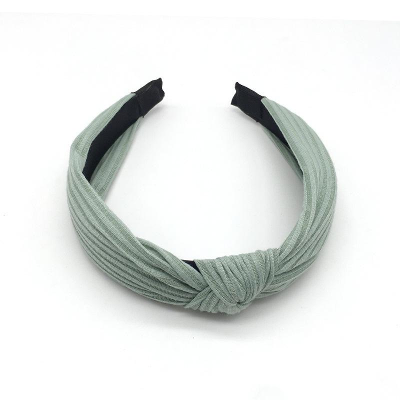 Women Headdress Solid Color Cloth Headband Girls Hairband Hair Hoop Female Hair Accessories