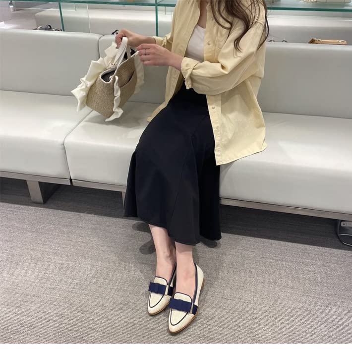 Туфли на низком каблуке, модель 174283400007 [Диана], Япония, черные, 21.5см,