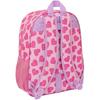 Sac à dos scolaire - SAFTA - Barbie Love - Adaptable au chariot - Confortable - Rose