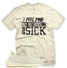 Новая футболка SICK KICKS для Adidas YZ 350 V2 BUTTER GUM