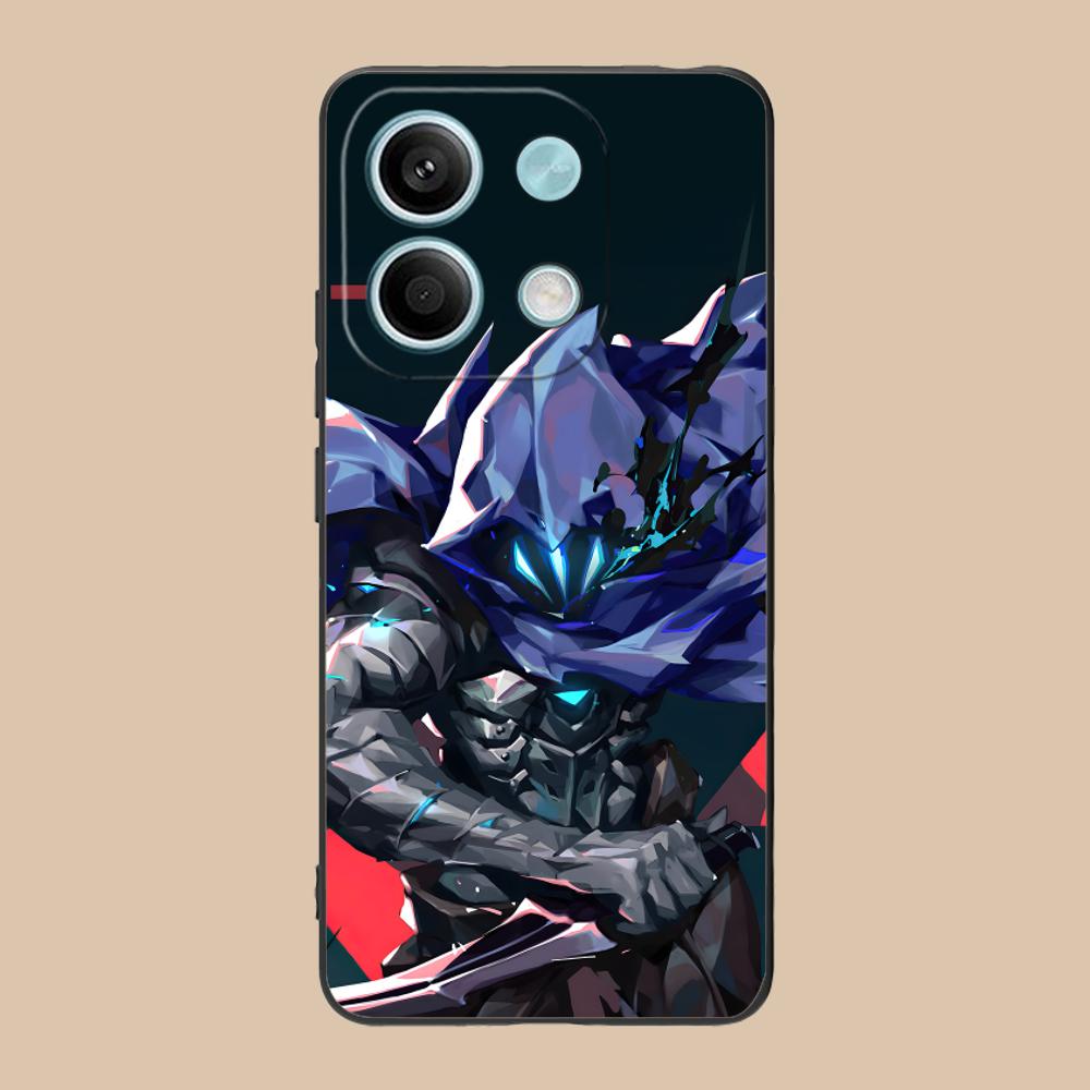 Valo Omen Phone Case for POCO M7 M6 M5 M4 M3 X7 X6 X5 X4 X3 Pro GT 5G Soft TPU Shockproof Cover