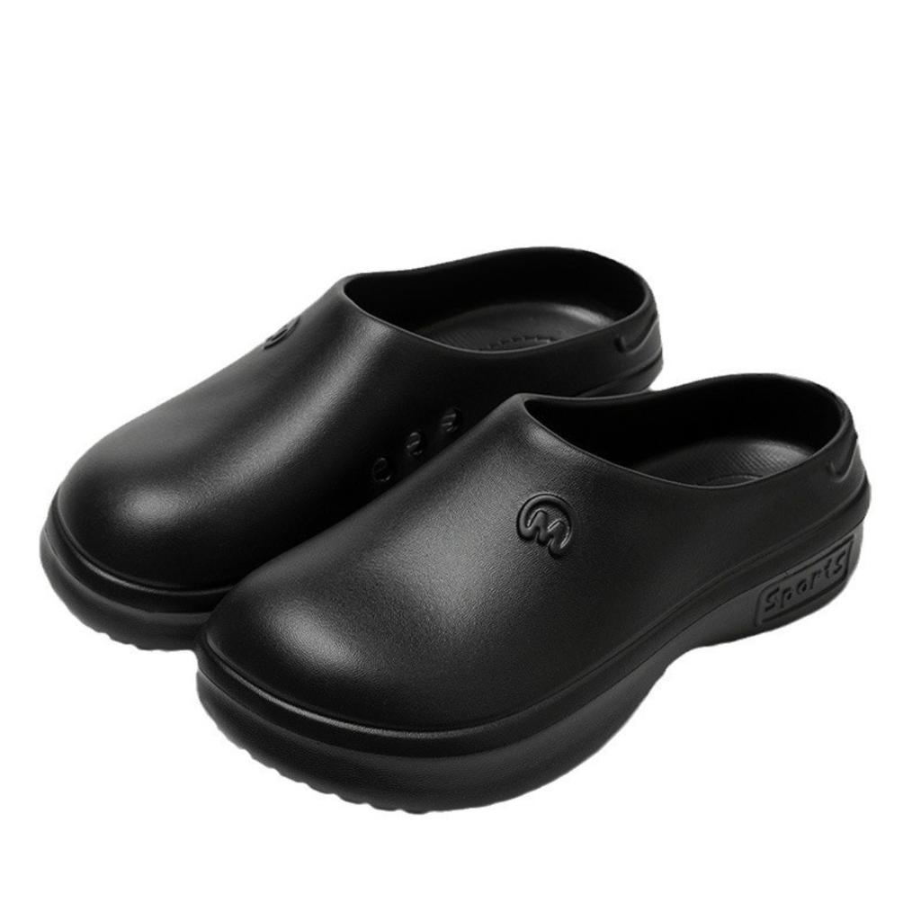 Туфли EVA Hole, летние сандалии с толстой подошвой и симпатичным носком для женщин летом