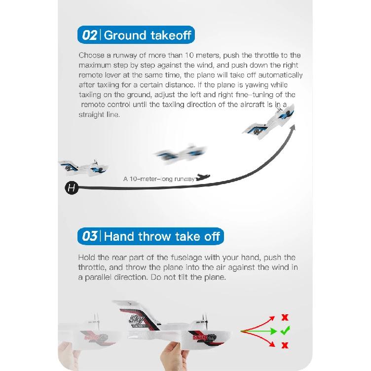 KF603 RC Glider EPP Foam 2.4G 3CH Radio Control Sea And Air RC Plane Water Land Flying Boat Airplane Toys Gift For Boys