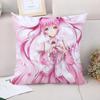Car Decoration M-Miku Cushion Cover  Couple Pillow Pillowcases  Decorative Pillows Covers Fall Decor Pilow Cases Sofa