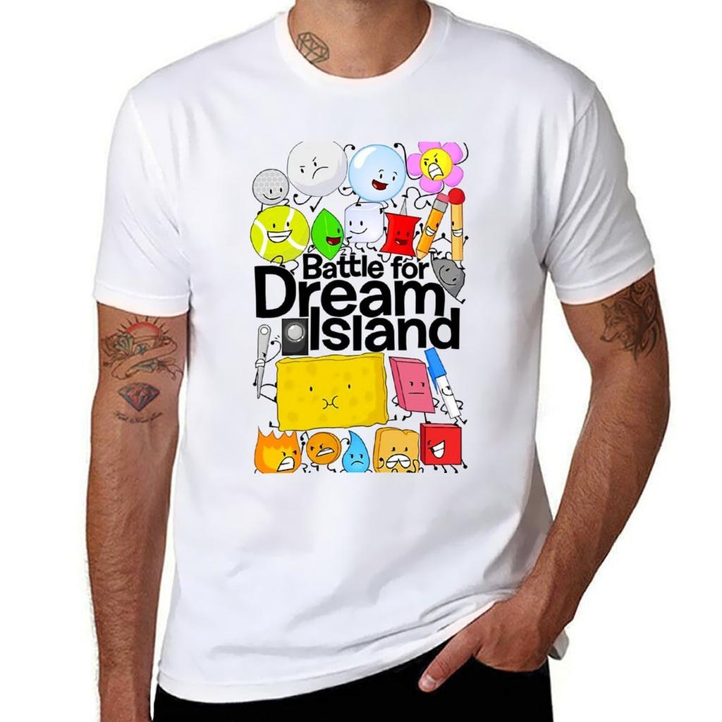 Battle for Dream Island TShirt Quick Dry Sports Short Sleeve Tee