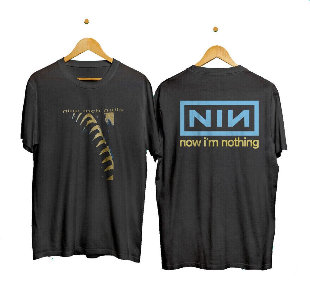 Эксклюзивная футболка унисекс с мировым туром Nine Inch Nails Now Im Nothing