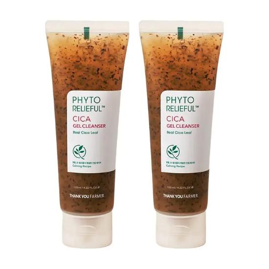 THANK YOU FARMER Очищающий гель Phyto Reliful Cica 120 мл (1 / 2 шт.)