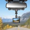360 Degree Adjustable Car Mount Bracket for Sports Cameras Rearviews Mirror Holder with Enhanceds Stability