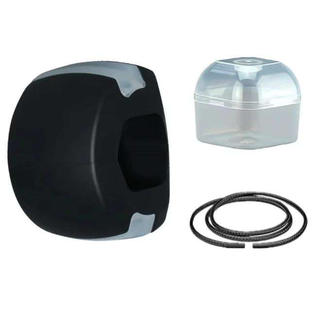 Jaw Exerciser Fitness Face Masseter Double Chin Remover Food Grade Silicone Ball Facial Muscles Trainer V Face Lifting Machine