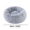 Round Dog Bed Winter Warm Cat Bed Plush Basket for Dog Washable Pet Bed for Small Medium Large Dog Sofa Cat