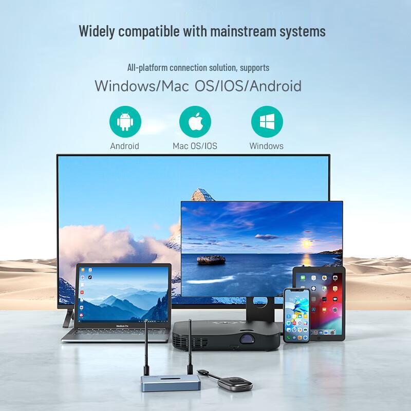 MT-viki Тип-C Беспроводная система дублирования экрана 4K HDMI