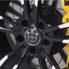 For BMW 5G31Stable Firm Paste 4p 56/65mm Anti Loose Wheel Hub Caps Stickers Car Badge Wheel Center Cover Rim Decal Durable Exterior For BMW