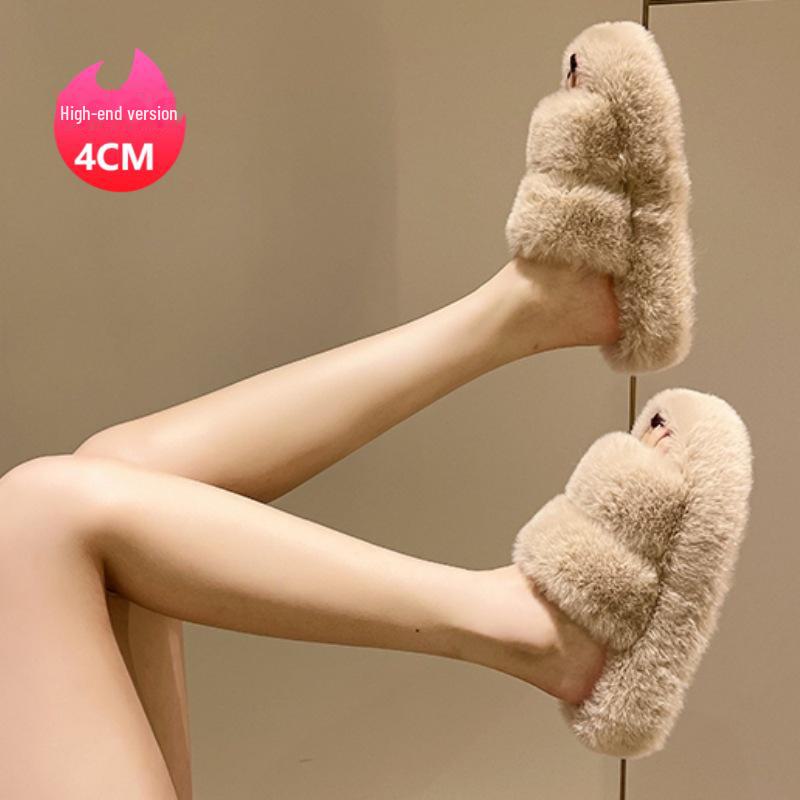 Высококачественные женские модные хлопковые тапочки с толстой подошвой Frog для лета, осени и зимы