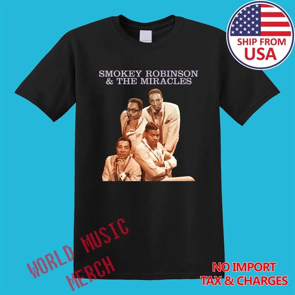 Smokey Robinson & The Miracles Мужская Черная Размер S-5XL
